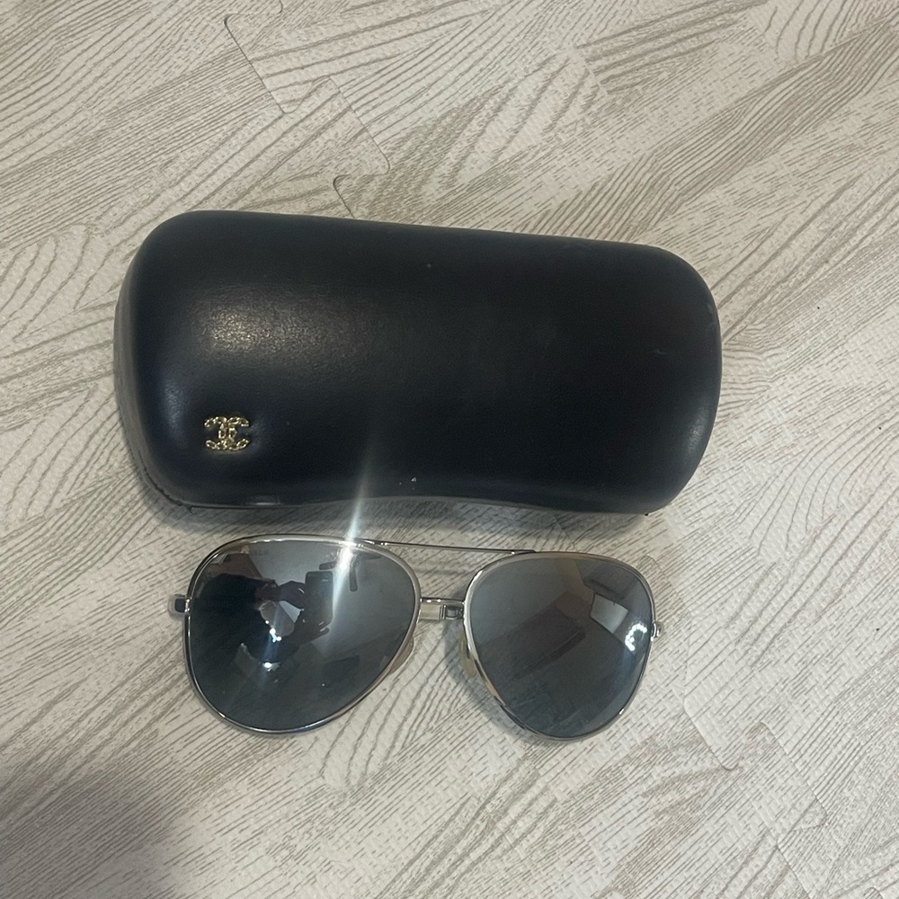 Chanel 4194Q Aviator Sunglassss